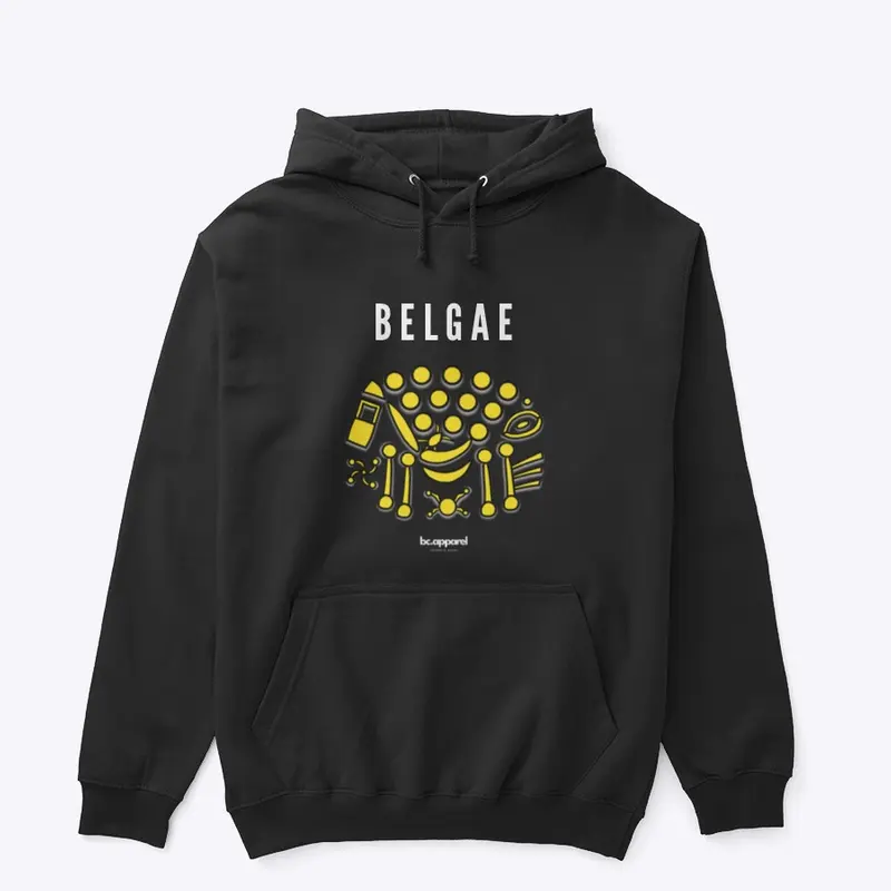 BELGAE TRIBE - DARK HOODY